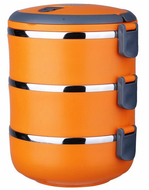 Lunch Box 3 Tier Insulated Tiffin Box With Vaccum Seal
