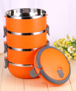 Lunch Box 4 Tier Insulated Tiffin Box with Vaccum Seal