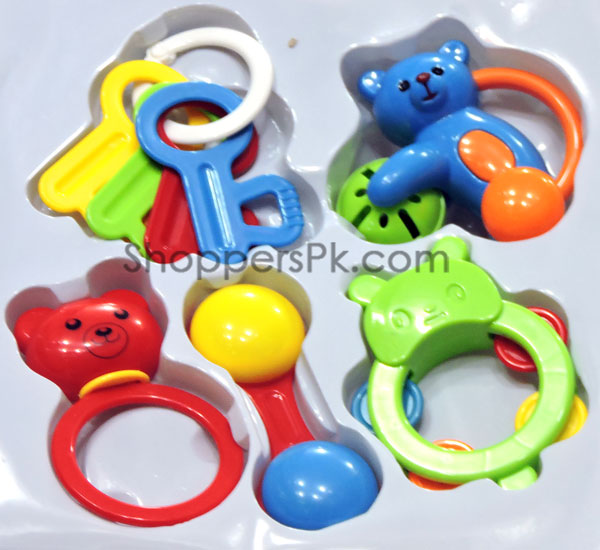 Mee Mee Infant Rattle Set
