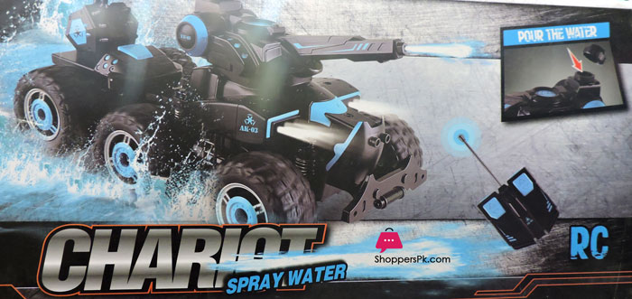 Military Fight Vehicle Water Spray Chariot Rc Truck Car With 6 Wheels Yed