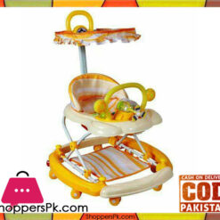 Babyhug Mini Steps Baby Walker with canopy