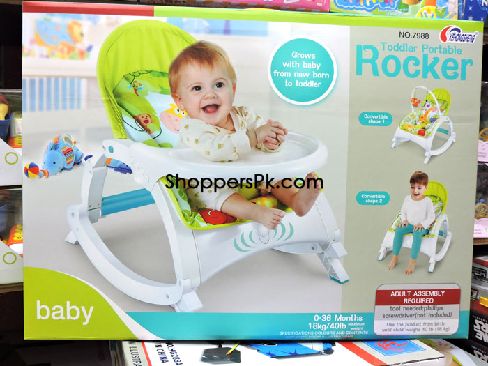 New Born To Toddler Portable Rocker 7988