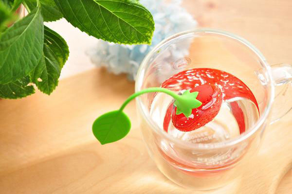 Silicone Strawberry Tea Infuser