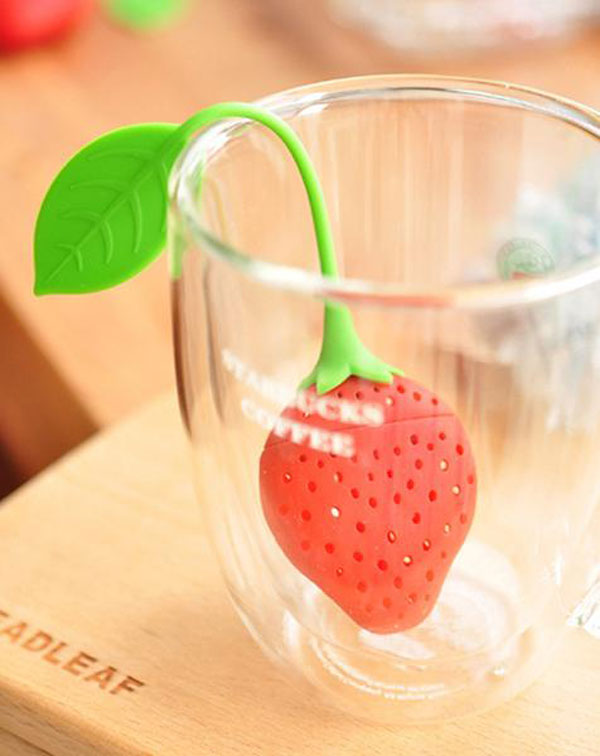 Silicone Strawberry Tea Infuser