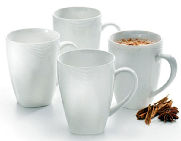 Symphony Alfersco Deco Mug 275Ml 4 Pcs Set #Sy4434