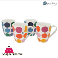Symphony Alfresco Big Dot Mug 300-ML 4 Pcs #SY6039