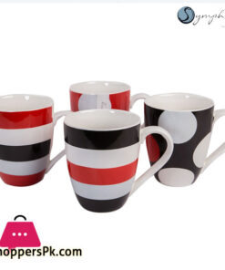 Symphony Alfresco Big Time Mug Set 4 Pcs 300-ML #SY7103