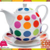 Symphony Alfresco Muti Dots Tea Pot SY7108