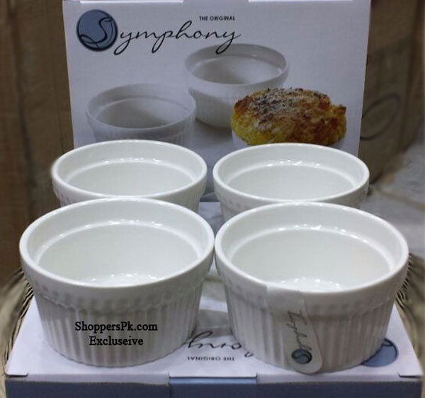 Symphony Alfresco Ramekins 4 Pcs Set Es3610