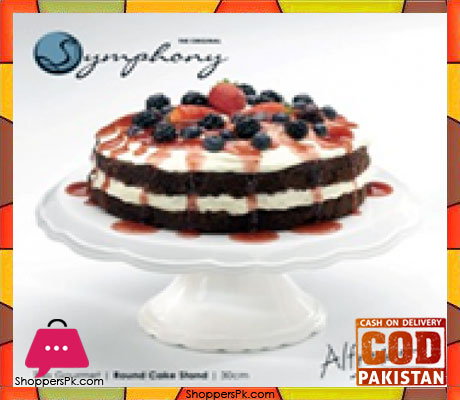 Symphony Alfresco Round Cake Stand 30Cm Sye1000 3 Symphony Alfresco Round Cake Stand 30Cm Sye1000
