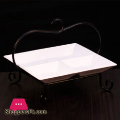 Symphony Alfresco Pastry Holder 3 Division With Rack ES3854