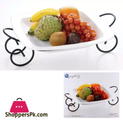 Symphony Alfresco Square Bowl With Rack 37 CM #ES3852