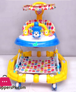 Walky Talky Little Monkey Multicolor Baby Walker Plus Rocker 4 in 1 Baby Walker