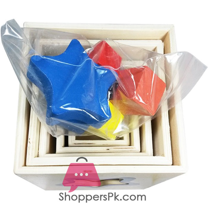 Wisdom Shape Set Box Wooden