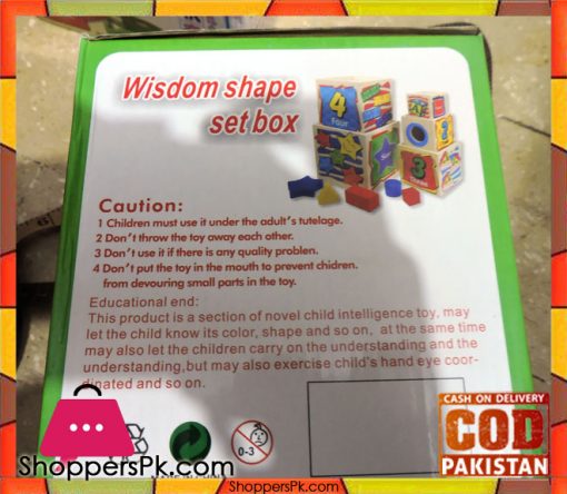 Wisdom Shape Set Box Wooden