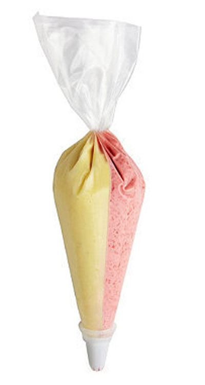 10 Pcs Dual Piping Icing Bags Disposable