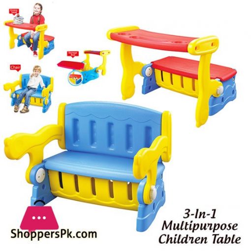 3 in 1 Study Desk MultiPurpose Children Table XR0006