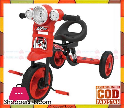 Action Tricycle Red For Kids