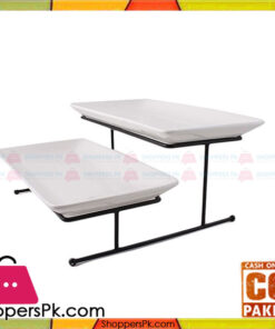 BRILLIANT 2 Tier Rectangular Serving Dish BR0065