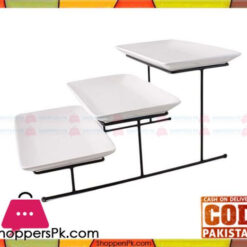 Brilliant 3 Tier Rectangular Serving Dish Br0066