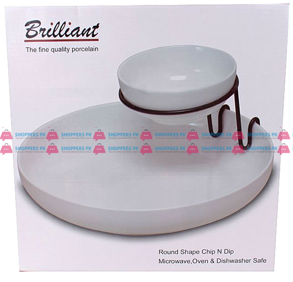 Brilliant Round Chip N Dip 6-Ctn Br0063