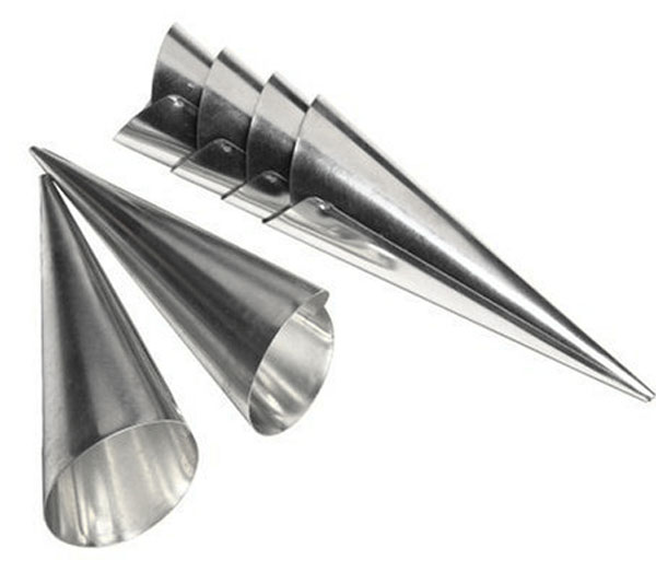 Cream Horn Molds 6 Pcs Set