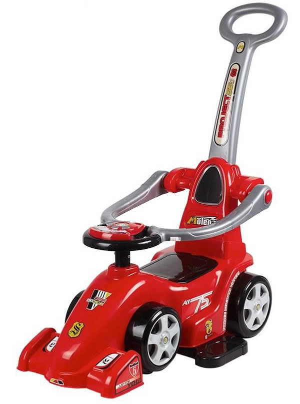 Deluxe F1 Mega 3 In 1 Ride On Car Walker Car Stroller