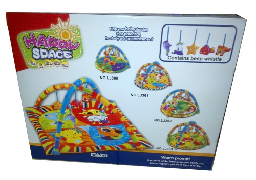 Happy Space Play mat Colourful