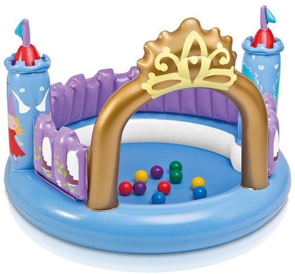 Intex Ball Toyz Magic Castle Bouncer - Age 2-6 - 48669