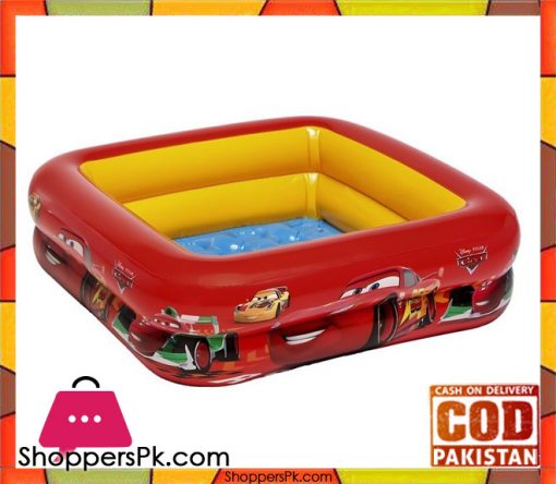 Intex Cars Play Box Pool - 2.7 x 2.7 x 0.75 Feet - Age 1+ - 57101