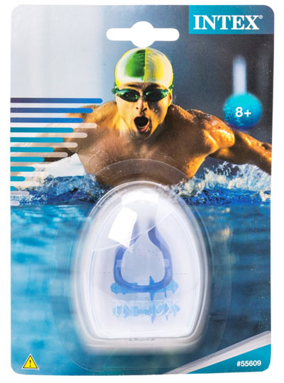 Intex Ear Plugs &Amp; Nose Clip Combo Set - 55609