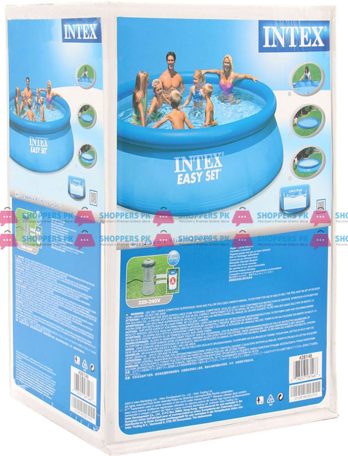 Intex Easy Set Up 12 Foot X 36 Inch Pool With Filter Pump - 28146