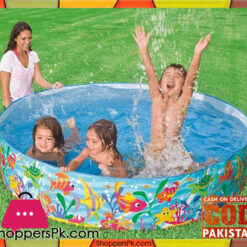 Intex Ocean Place Snap Set Swimming Pool - 6 x 1.24 Feet - Age 1+ - 56452