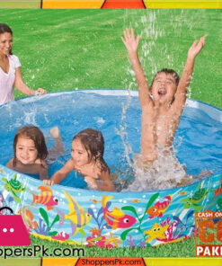 Intex Ocean Place Snap Set Swimming Pool - 6 x 1.24 Feet - Age 1+ - 56452