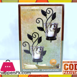 Jessica Allen Collection 2 Pcs Metal Candle Holder 74518