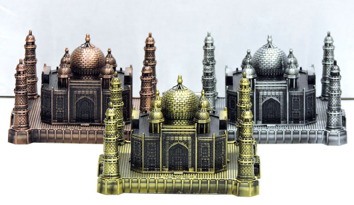 Metal Crafts Taj Mahal Model For Decoration