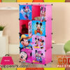 Portable 8 Cubes Cabinet Mickey Mouse