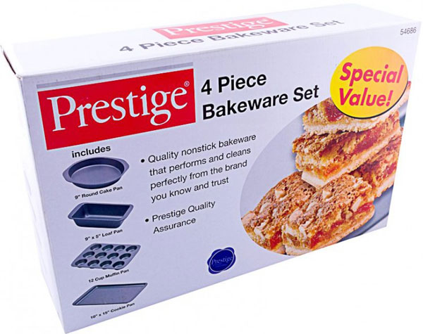 Prestige 4 Pcs Bakeware Set 54686