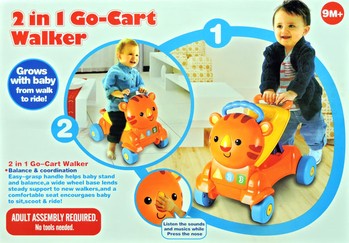 2 In 1 Tiger Baby Walker 4 2 In 1 Tiger Baby Walker