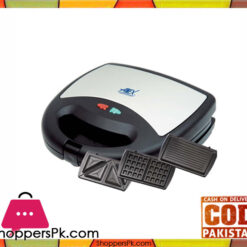 Anex AG-1039 C - Sandwich, Waffle And Grill Maker - Black