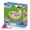 Bestway 4 Ring Colorful Summer Pool For Kids, Size 5.1 x 1.5 Feet - Age 4+ - 51117