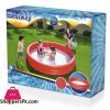 Bestway 51027 Inflatable Swimming Pool 6 Feet Kids Play 3-Ring Pool 72" x H13 - 183cm x H33cm