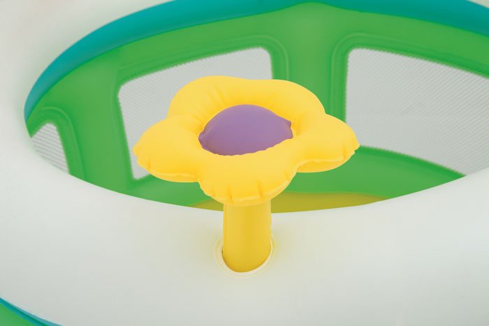 Bestway Multicolor Vinyl Playpen - Size 3.5 X 3.4 Feet - Age 3+ - - 52221