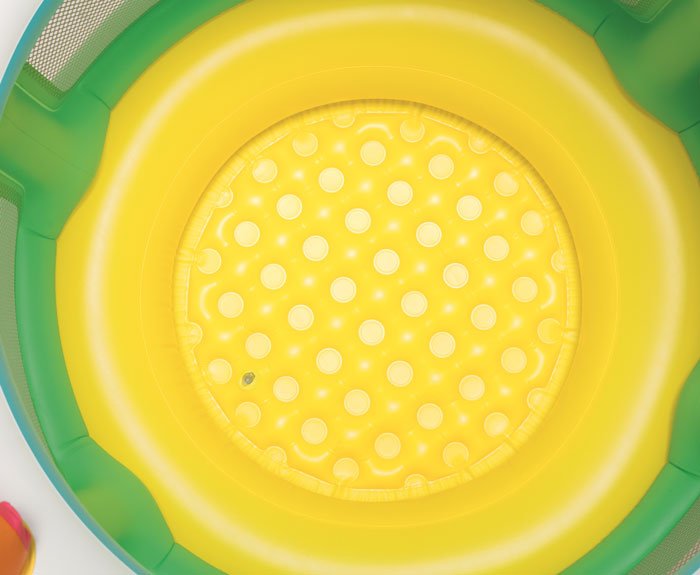 Bestway Multicolor Vinyl Playpen - Size 3.5 X 3.4 Feet - Age 3+ - - 52221