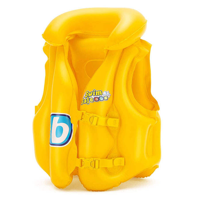 Bestway Swim Vest Baby Swim Float - 20 X 18 Inch - Age 3+ - 32034