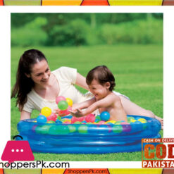 Bestway - Vinyl Kids' Play Pool with 50 Balls - Size 2.9 x 0.6 Feet - Age 3+ - 51085