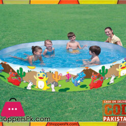 Bestway Vinyl kids' Play Pool - Size 8 x 1.5 Feet- Age 3+ - - 55001