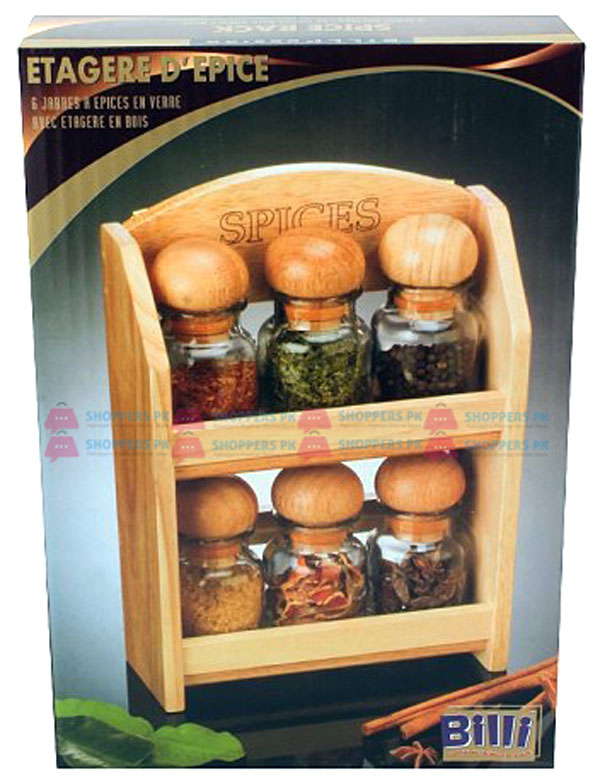 Billi Spice Rack 6 Pieces 4 Billi Spice Rack 6 Pieces