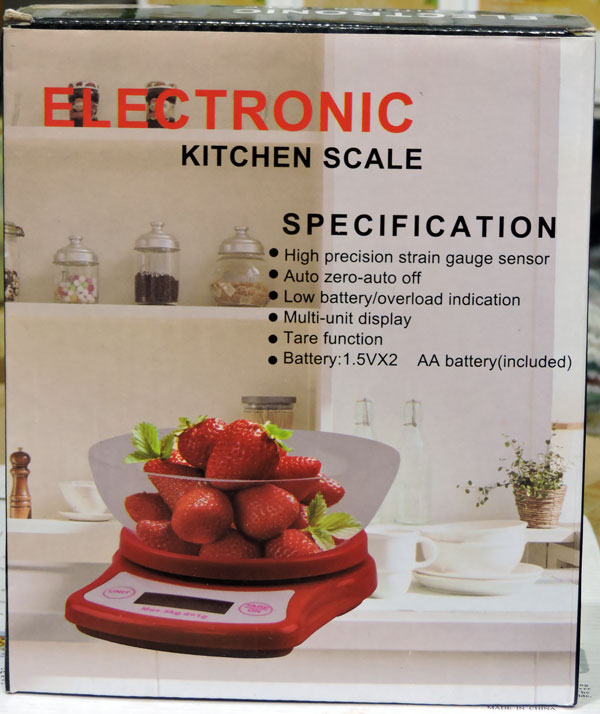 Electronic Kitchen Scale Max 5 Kg