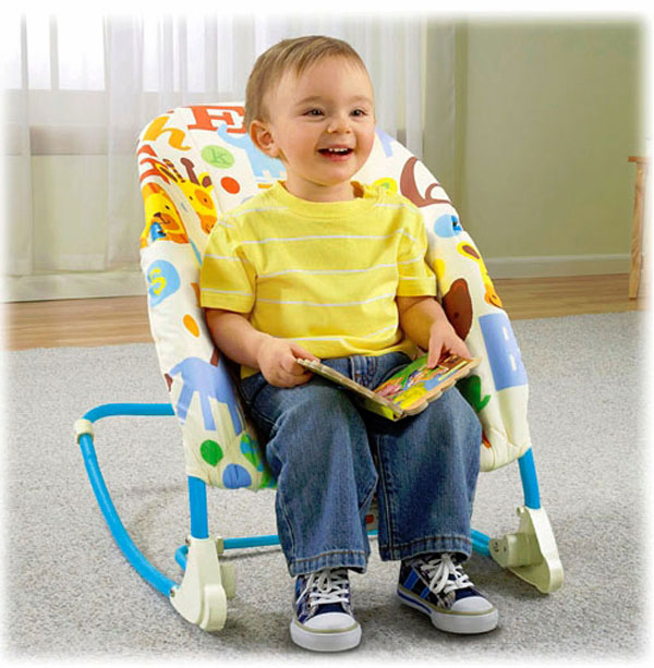 Fisher Price Deluxe Infant-To-Toddler Rocker